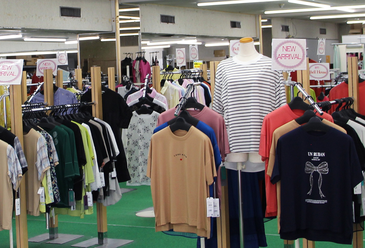 幅広いカテゴリーを取り揃えた豊富な品揃え